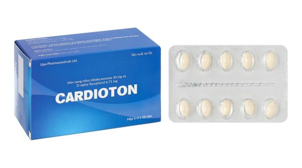 Cardioton hỗ trợ chức năng tim mạch và giúp hệ tim mạch khỏe mạnh (6 vỉ x 10 viên)