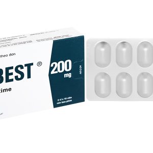 Cebest 200mg trị nhiễm khuẩn từ nhẹ đến trung bình (2 vỉ x 10 viên)