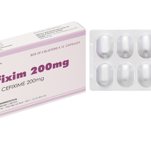Cefixim Cophavina 200mg trị nhiễm khuẩn (2 vỉ x 10 viên)