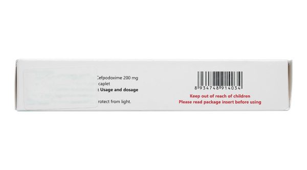 Cefpobiotic 200 điều trị nhiễm khuẩn (2 vỉ x 10 viên)