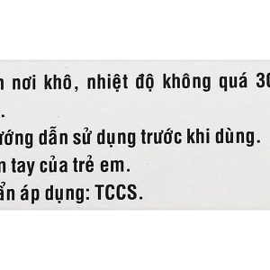 Cefpodoxim TV.Pharm 100mg điều trị nhiễm khuẩn (3 vỉ x 10 viên)