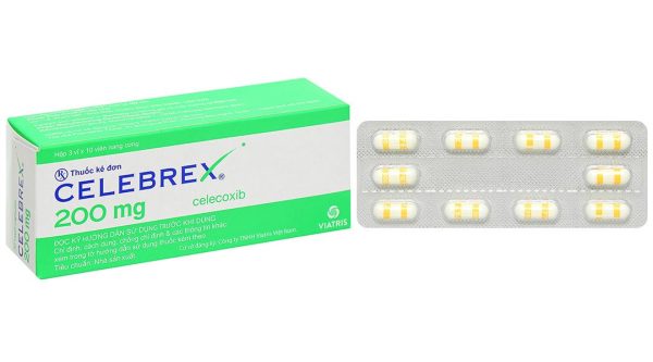 Celebrex 200mg giảm đau, kháng viêm xương khớp (3 vỉ x 10 viên)