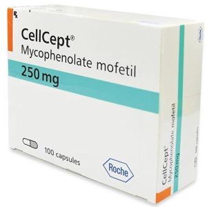 Cellcept 250mg dự phòng thải ghép cấp tính, điều trị thải ghép lần đầu (10 vỉ x 10 viên)