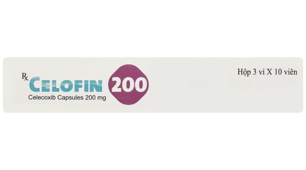 Celofin 200 điều trị viêm khớp dạng thấp, cơn đau cấp (3 vỉ x 10 viên)