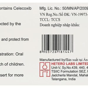 Celofin 200 điều trị viêm khớp dạng thấp, cơn đau cấp (3 vỉ x 10 viên)