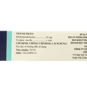 Ceteco Viba 16 chống viêm và giảm miễn dịch (3 vỉ x 10 viên)