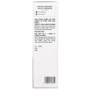 Dung dịch LiveSpo Navax giúp giảm nguy cơ viêm đường tai, mũi, họng chai 20ml