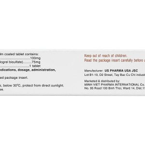 Clopias phòng ngừa các biến cố xơ vữa huyết khối (3 vỉ x 10 viên)