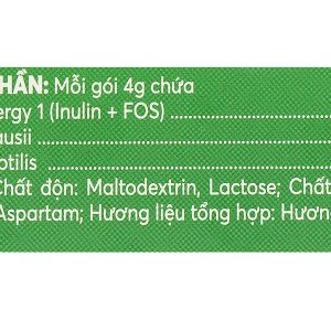 Cốm Bio-acimin Fiber bổ sung lợi khuẩn và chất xơ hộp 30 gói x 4g