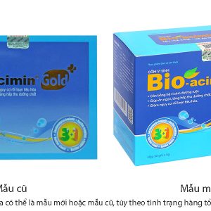 Cốm Bio-acimin Gold+ bổ sung lợi khuẩn, vitamin hộp 30 gói x 4g