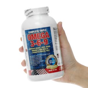 Dầu cá Complete Triple Omega 3-6-9 bổ não, tốt cho mắt chai 150 viên