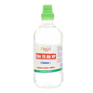Cồn 70 độ VP sát khuẩn bề mặt chai 500ml