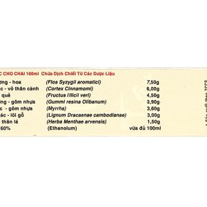 Cồn xoa bóp đa dụng An Triệu chai 100ml