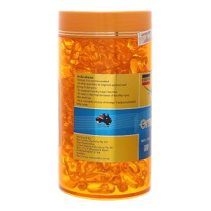 Dầu cá Costar Omega-3 hỗ trợ sức khỏe tim mạch, bổ mắt lọ 365 viên