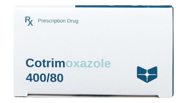 Cotrimoxazole 400/80 trị viêm tai giữa cấp, nhiễm khuẩn (10 vỉ x 10 viên)