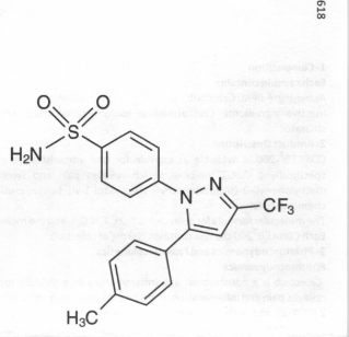 Công thức phân tử của celecoxib là C17H24F3N3O2S Công thức phân tử của celecoxib là C17H24F3N3O2S