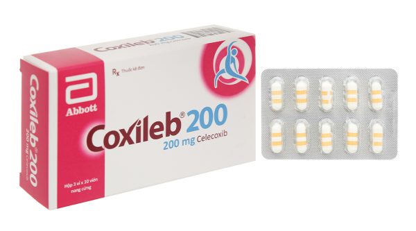 Coxileb 200 giảm đau, kháng viêm xương khớp (3 vỉ x 10 viên)