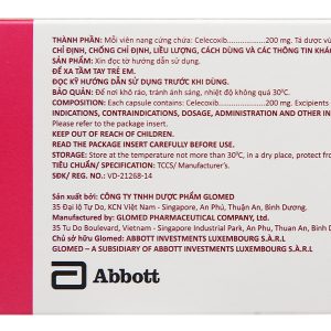 Coxileb 200 giảm đau, kháng viêm xương khớp (3 vỉ x 10 viên)