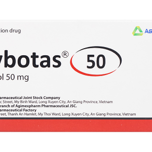 Crybotas 50 trị cơn đau cách hồi do bệnh động mạch chi dưới (3 vỉ x 10 viên)