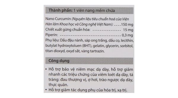 CumarGold New hỗ trợ giảm viêm loét dạ dày, tá tràng hộp 40 viên