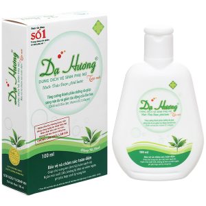 Dung dịch vệ sinh phụ nữ Dạ Hương trà xanh khử mùi chai 100ml