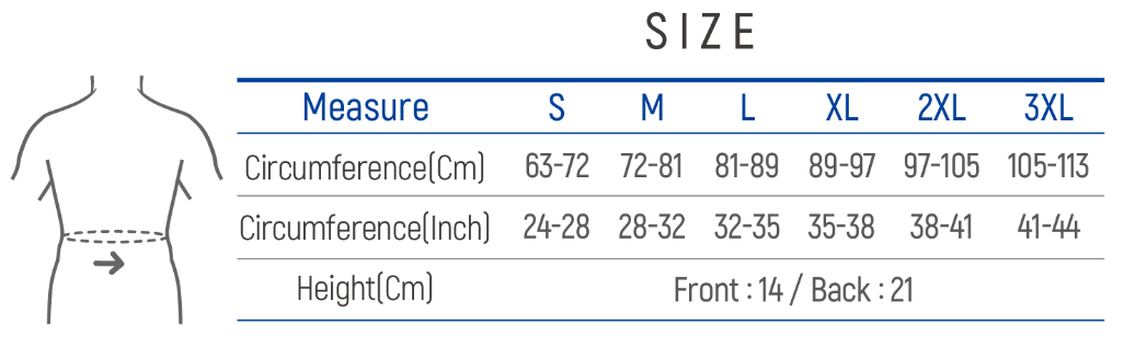 Đai lưng bụng Dr. Med DR-B021 size S Đai lưng bụng Dr. Med DR-B021 size S