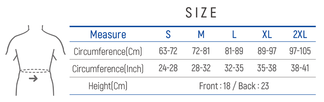 Đai lưng bụng Dr. Med DR-B047-1 size S Đai lưng bụng Dr. Med DR-B047-1 size S