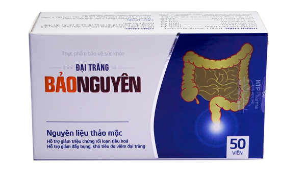 Đại Tràng Bảo Nguyên hỗ trợ giảm rối loạn chức năng đại tràng hộp 50 viên