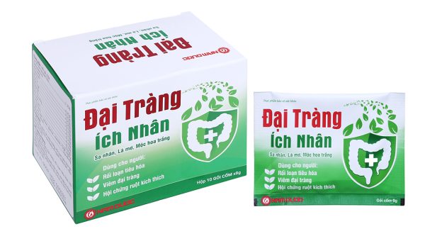 Cốm Đại Tràng Ích Nhân hỗ trợ giảm rối loạn tiêu hóa hộp 10 gói x 8g