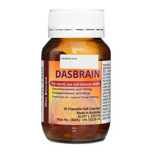 Dasbrain bổ não, tăng cường miễn dịch lọ 30 viên