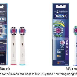 Đầu bàn chải điện Oral-B 3D White EB18p hộp 2 cái