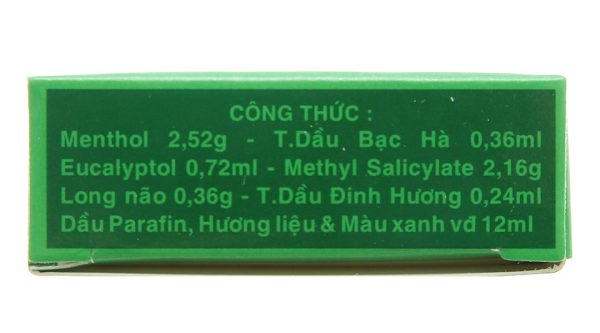 Dầu gió xanh Thiên Thảo chai 12ml