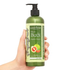 Dầu gội Bưởi Lucky Star giảm rụng tóc, sạch gàu chai 500ml