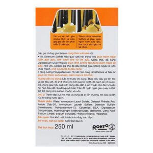 Dầu gội Selsun Anti Dandruff Shampoo chống gàu, nấm chai 250ml