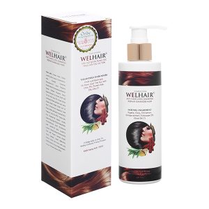 Dầu gội Welhair ngăn rụng tóc, phục hồi hư tổn chai 150g
