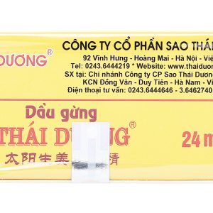 Dầu gừng Thái Dương chai 24ml
