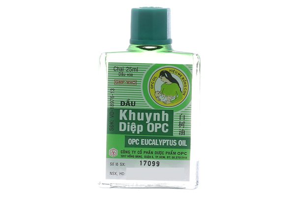 Dầu xoa Khuynh diệp OPC chai 25ml