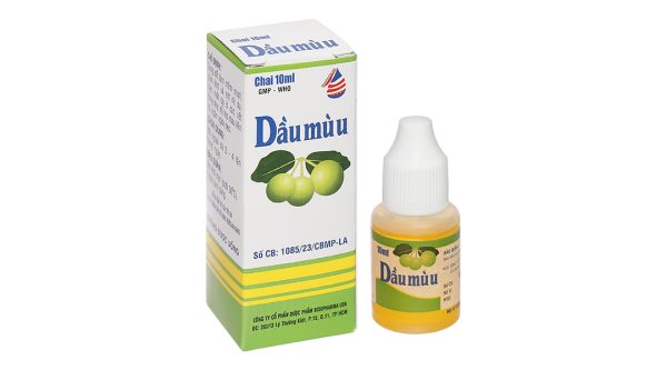 Dầu mù u Bidopharma dưỡng da, làm dịu da, làm mát vết bỏng chai 10ml