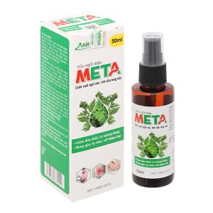 Dầu ngải diệp Meta giảm đau nhức cơ xương khớp chai 50ml