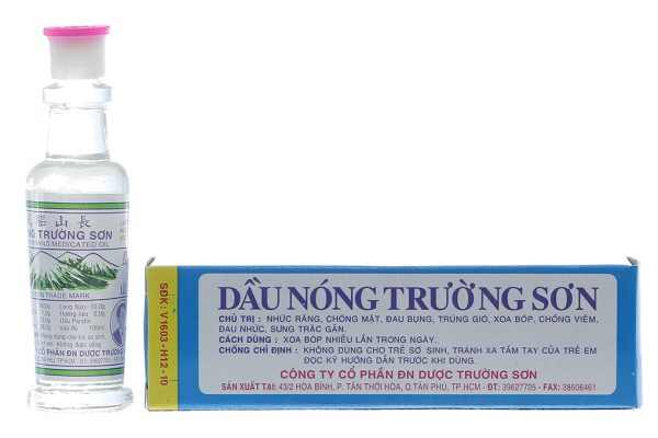 Dầu nóng Trường Sơn chai 10ml