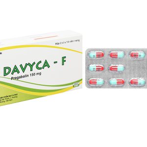 Davyca-F 150mg trị rối loạn lo âu lan tỏa (2 vỉ x 14 viên)
