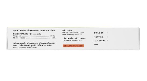 Davyca-F 150mg trị rối loạn lo âu lan tỏa (2 vỉ x 14 viên)