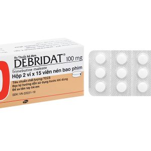 Debridat 100mg trị triệu chứng đau đường tiêu hóa (2 vỉ x 15 viên)