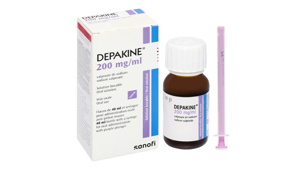 Dung dịch uống Depakine 200mg/ml điều trị các thể động kinh khác nhau chai 40ml