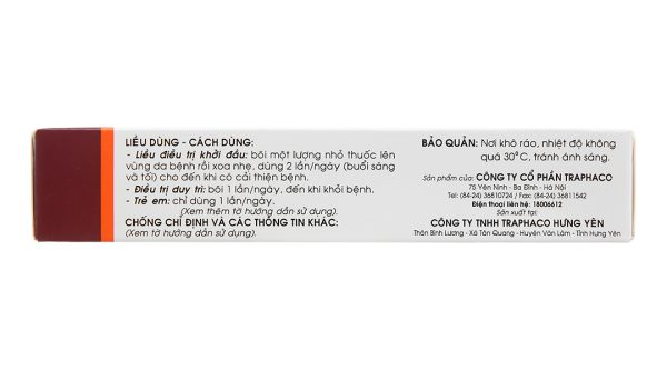 Thuốc mỡ Dibetalic trị bệnh ngoài da đáp ứng với Corticoid tuýp 15g