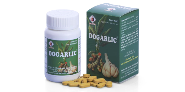 Dogarlic trị tăng mỡ máu, ngừa xơ vữa động mạch lọ 100 viên