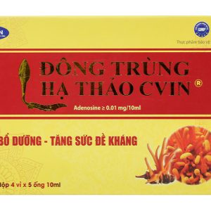 Dung dịch Đông Trùng Hạ Thảo Cvin tăng cường sinh lực hộp 20 ống x 10ml