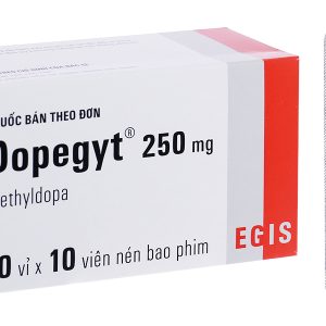Dopegyt 250mg trị tăng huyết áp (10 vỉ x 10 viên)
