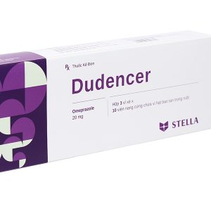 Dudencer 20mg trị trào ngược dạ dày, thực quản (3 vỉ x 10 viên)