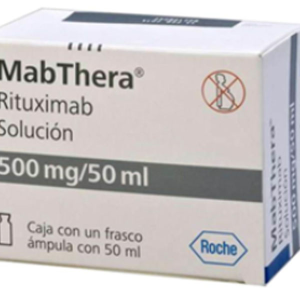 Dung dịch tiêm Mabthera 500mg/50ml điều trị u lympho, bạch cầu mạn tính lọ 50ml
